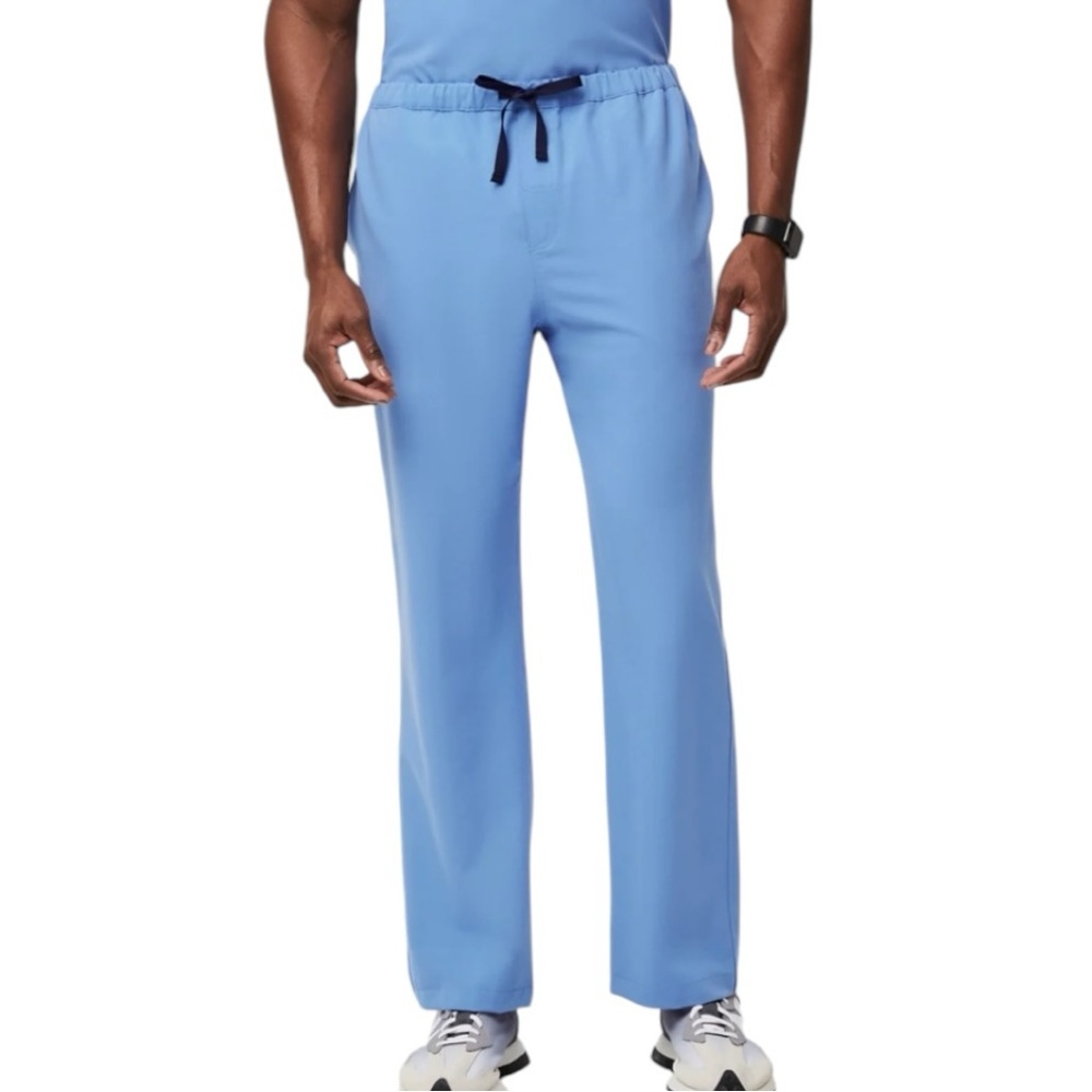 NEW Figs Ceil Blue Pisco Basic Scrub Pants Size XXL Tall
